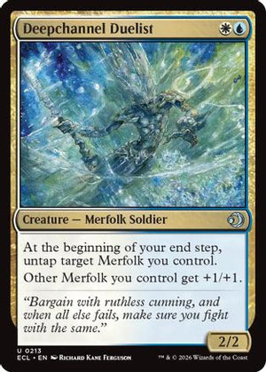Deepchannel Duelist (ECL-213)  - Lorwyn Eclipsed