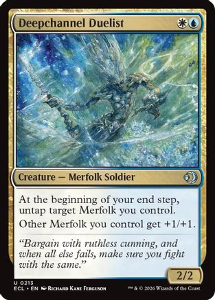 Deepchannel Duelist (ECL-213)  - Lorwyn Eclipsed