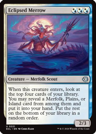 Eclipsed Merrow (ECL-221)  - Lorwyn Eclipsed