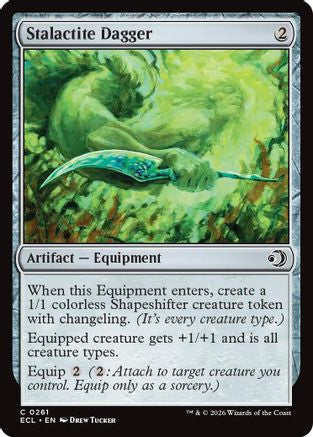 Stalactite Dagger (ECL-261)  - Lorwyn Eclipsed