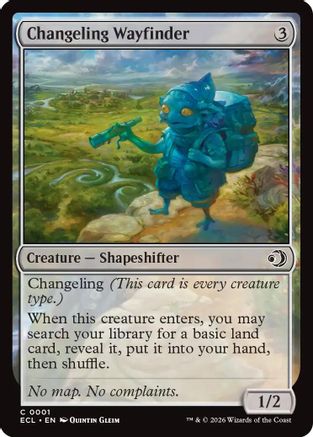 Changeling Wayfinder (ECL-001)  - Lorwyn Eclipsed