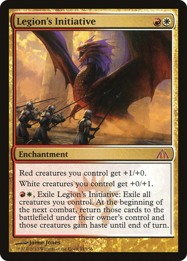 Legion's Initiative (DGM-081)  Foil - Dragon's Maze