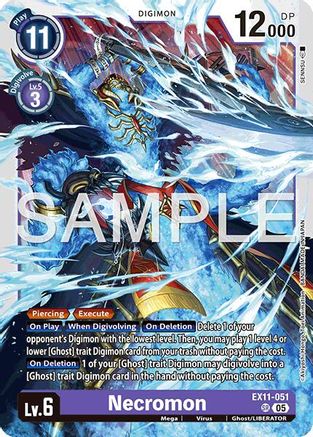 Necromon (EX11-051) - Dawn of Liberator Foil