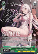 "Showtime" Blanc (SP) (Silver Stamp) (NIK/S117-E031SP SP) - GODDESS OF VICTORY: NIKKE