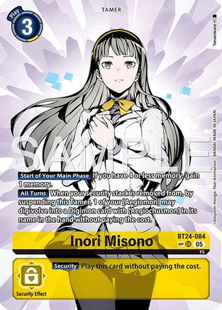 Inori Misono (SP) (BT24-084) - Time Stranger Foil