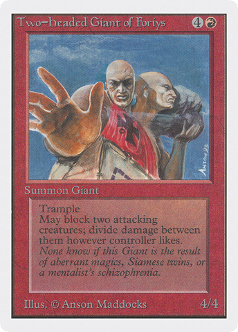 Two-Headed Giant of Foriys (2ED-)  - Unlimited Edition