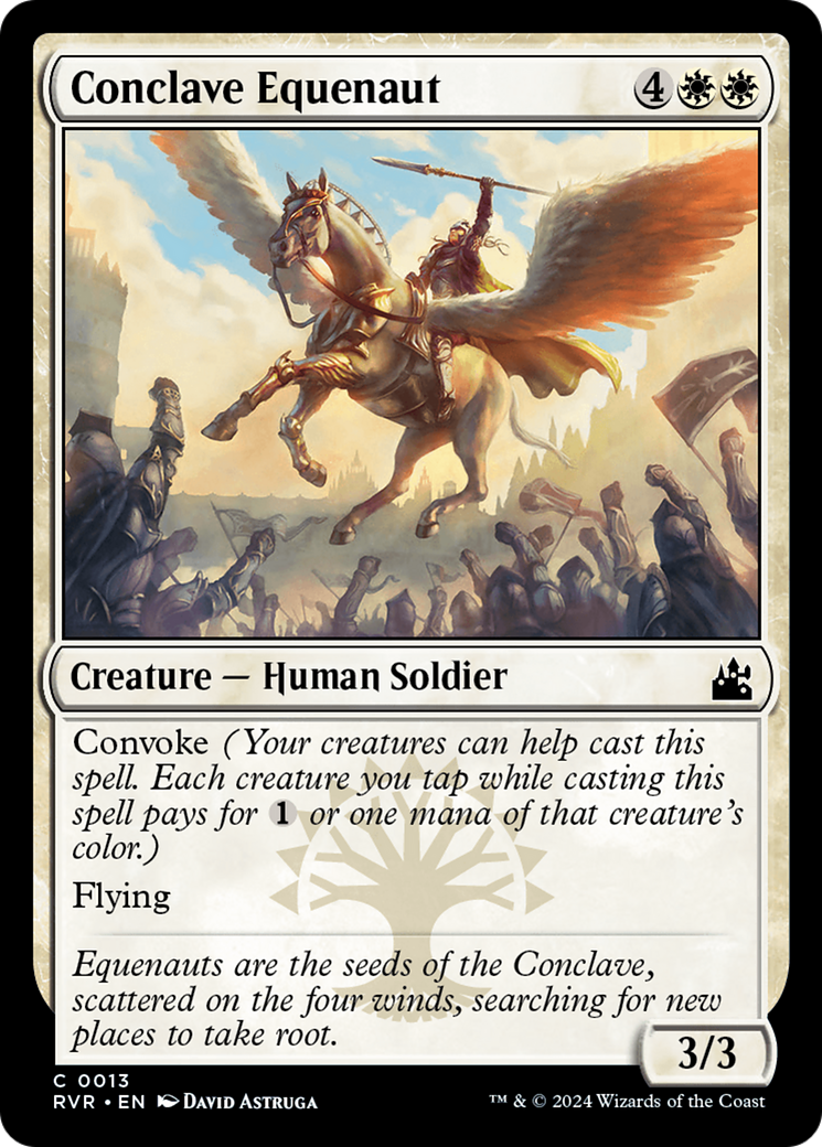 Conclave Equenaut (RVR-013)  Foil - Ravnica Remastered