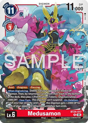Medusamon (BT24-017) - Time Stranger Foil