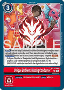 Unique Emblem: Blazing Conductor (BT24-089) - Time Stranger