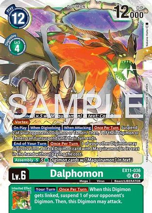 Dalphomon (EX11-036) - Dawn of Liberator Foil