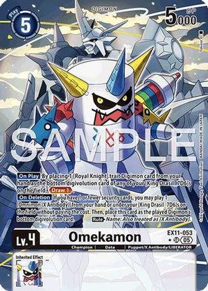 Omekamon (Alternate Art) (EX11-053) - Dawn of Liberator Foil