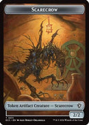 Scarecrow // Treasure Double-Sided Token (ECC-11 // 10)  - Commander: Lorwyn Eclipsed