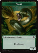 Snake // Scarecrow Double-Sided Token (ECC-8 // 11) - Commander: Lorwyn Eclipsed