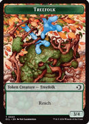 Treefolk // Goblin Double-Sided Token (ECL-3 // 6)  - Lorwyn Eclipsed