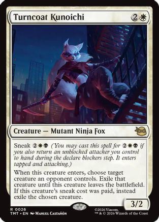 Turncoat Kunoichi (TMT-026)  Foil - Teenage Mutant Ninja Turtles