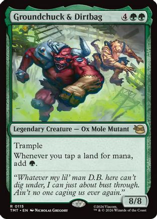 Groundchuck & Dirtbag (TMT-115)  Foil - Teenage Mutant Ninja Turtles