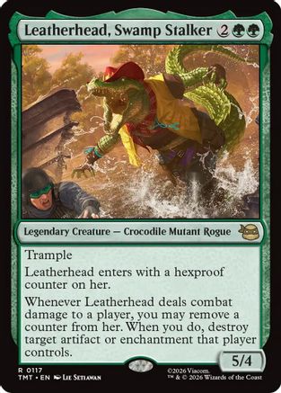 Leatherhead, Swamp Stalker (TMT-117)  Foil - Teenage Mutant Ninja Turtles