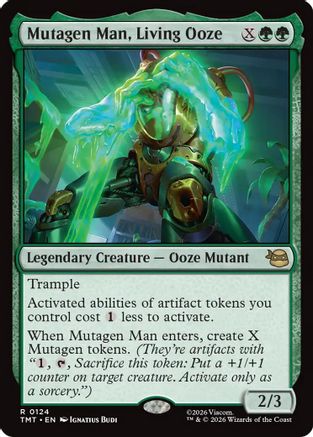 Mutagen Man, Living Ooze (TMT-124)  Foil - Teenage Mutant Ninja Turtles
