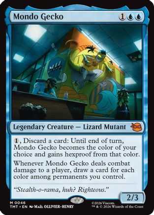 Mondo Gecko (TMT-046)  Foil - Teenage Mutant Ninja Turtles