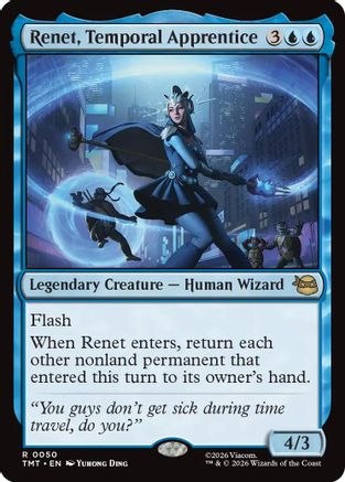 Renet, Temporal Apprentice (TMT-050)  Foil - Teenage Mutant Ninja Turtles