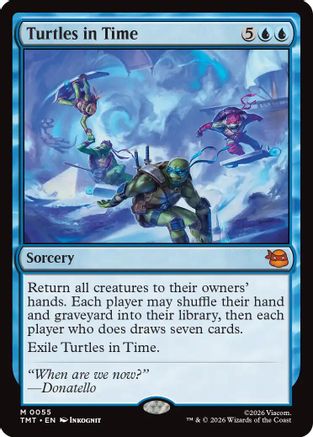 Turtles in Time (TMT-055)  - Teenage Mutant Ninja Turtles