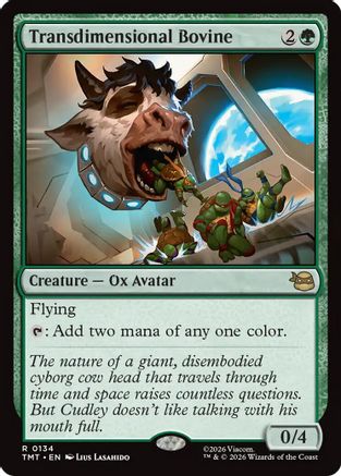 Transdimensional Bovine (TMT-134)  Foil - Teenage Mutant Ninja Turtles