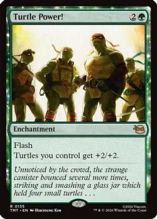 Turtle Power! (TMT-135)  - Teenage Mutant Ninja Turtles
