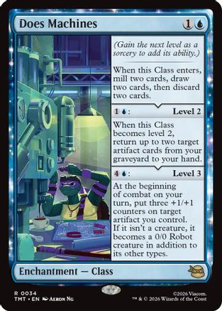 Does Machines (TMT-034)  Foil - Teenage Mutant Ninja Turtles