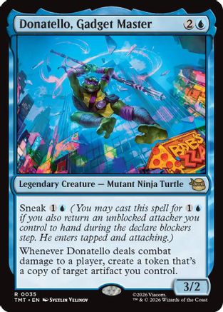 Donatello, Gadget Master (TMT-035)  Foil - Teenage Mutant Ninja Turtles