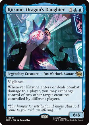 Kitsune, Dragon's Daughter (TMT-041)  - Teenage Mutant Ninja Turtles
