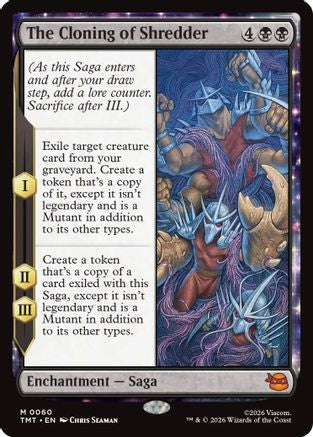 The Cloning of Shredder (TMT-060)  Foil - Teenage Mutant Ninja Turtles