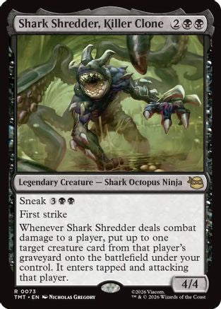 Shark Shredder, Killer Clone (TMT-073)  Foil - Teenage Mutant Ninja Turtles
