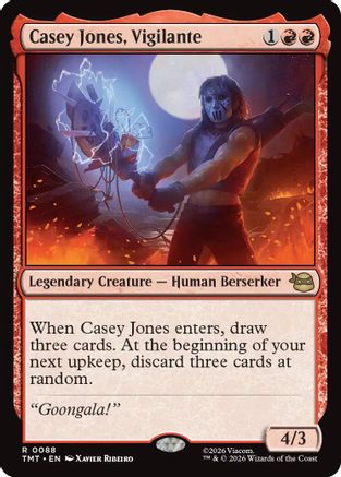 Casey Jones, Vigilante (TMT-088)  Foil - Teenage Mutant Ninja Turtles