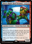 Don & Raph, Hard Science (TMT-144)  Foil - Teenage Mutant Ninja Turtles