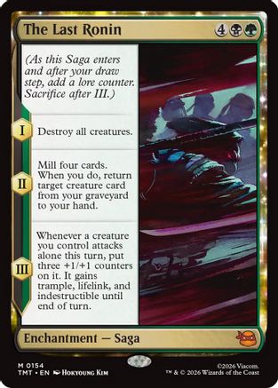 The Last Ronin (TMT-154)  Foil - Teenage Mutant Ninja Turtles