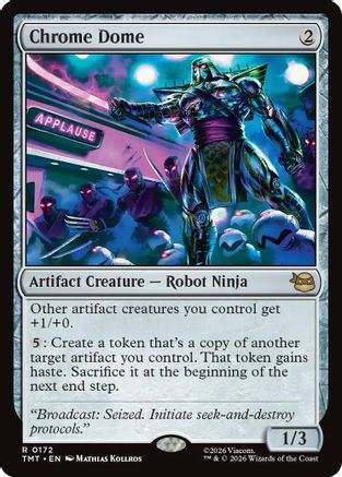 Chrome Dome (TMT-172)  Foil - Teenage Mutant Ninja Turtles