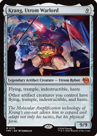 Krang, Utrom Warlord (TMT-175)  Foil - Teenage Mutant Ninja Turtles