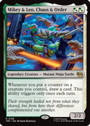 Mikey & Leo, Chaos & Order (TMT-158)  - Teenage Mutant Ninja Turtles
