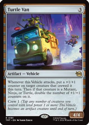 Turtle Van (TMT-181)  Foil - Teenage Mutant Ninja Turtles