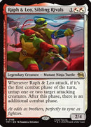 Raph & Leo, Sibling Rivals (TMT-166) - Teenage Mutant Ninja Turtles Foil
