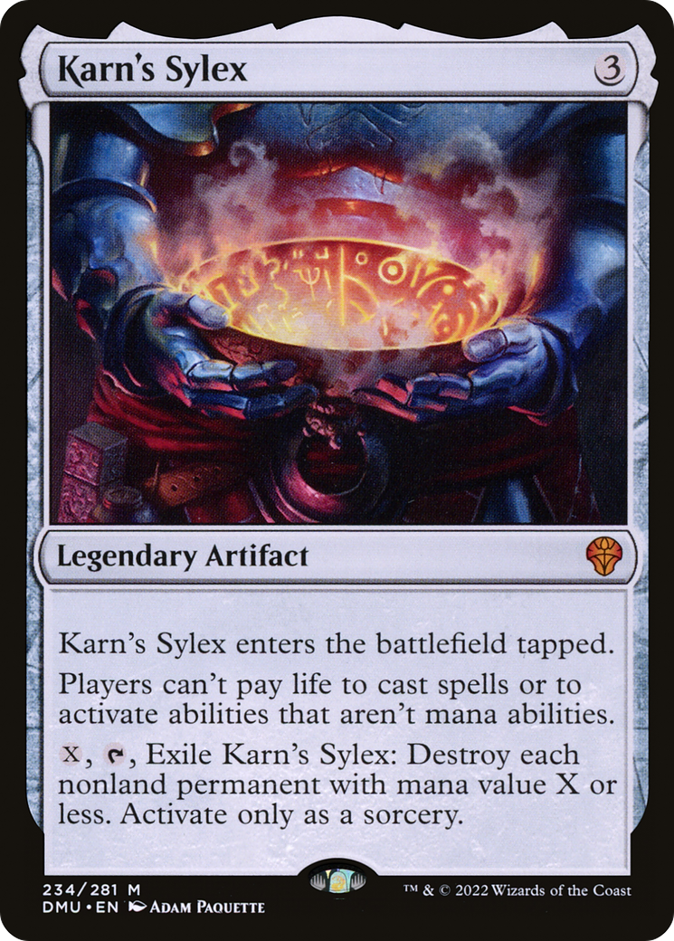 Karn's Sylex (DMU-234)  Foil - Dominaria United