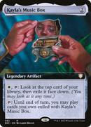 Kayla's Music Box (Extended Art) (BRC-062)  - The Brothers' War Commander: (Extended Art)