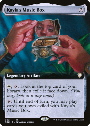 Kayla's Music Box (Extended Art) (BRC-062)  - The Brothers' War Commander: (Extended Art)
