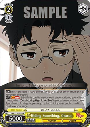 Hiding Something, Okarun (DDD/S118-E007 R) - DANDADAN