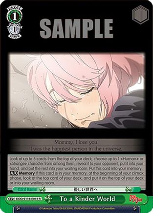 To a Kinder World (DDD/S118-E041 R) - DANDADAN