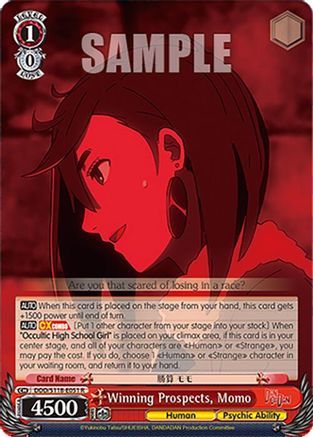 Winning Prospects, Momo (DDD/S118-E051 R) - DANDADAN