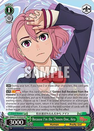 Because I'm the Chosen One, Aira (DDD/S118-E022 RR) - DANDADAN