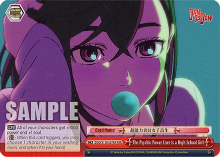 The Psychic Power User is a High School Girl (RRR) (DDD/S118-E076R RRR) - DANDADAN