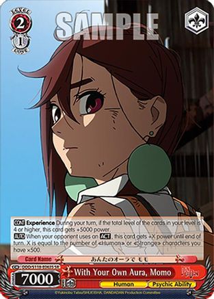 With Your Own Aura, Momo (SR) (DDD/S118-E063S SR) - DANDADAN