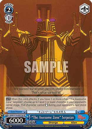 "The Awesome Zone" Serpoian (B) (SR) (DDD/S118-E097Sb SR) - DANDADAN